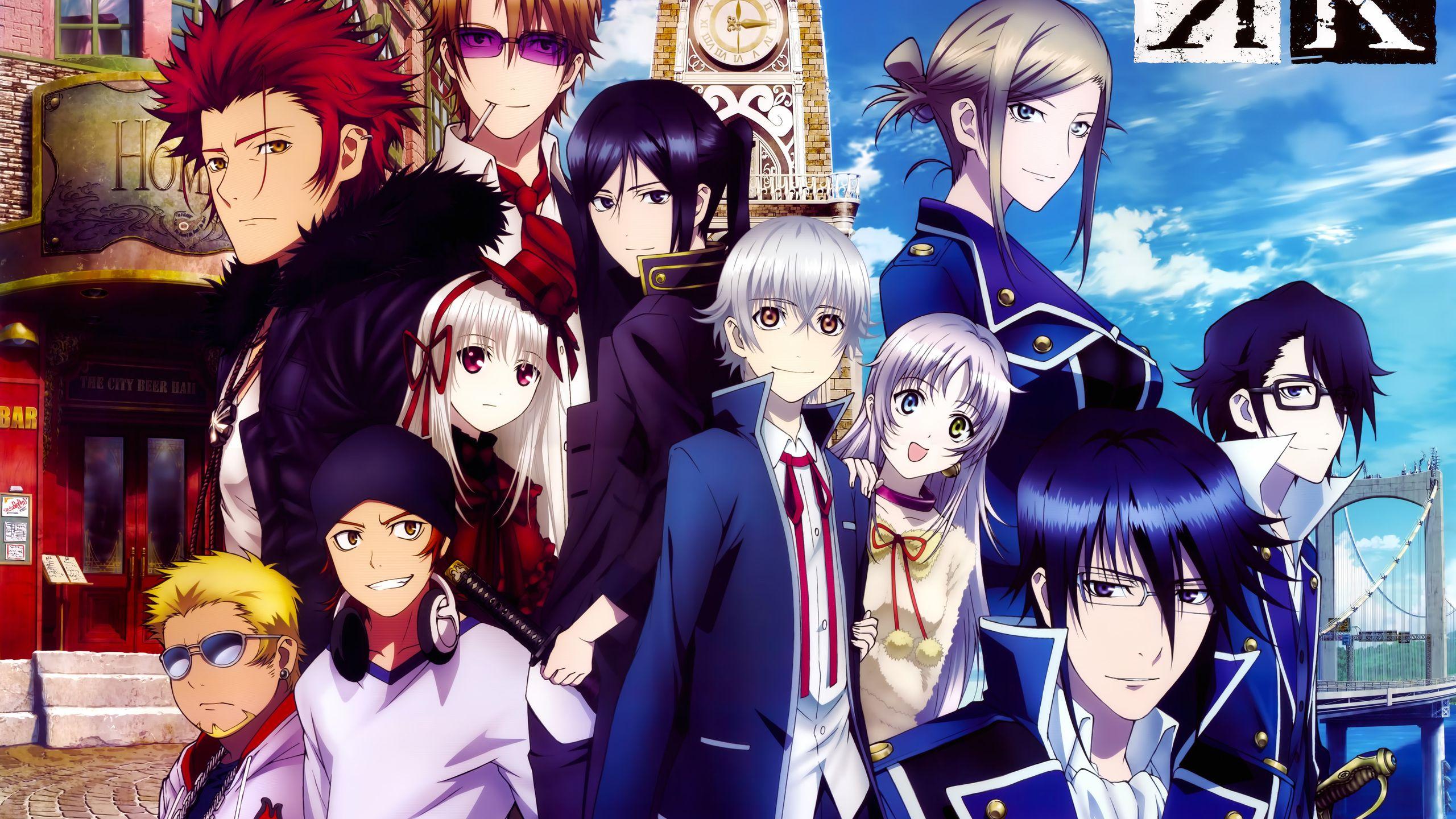 2560x1440 anime, homra, k project, memory of red desktop