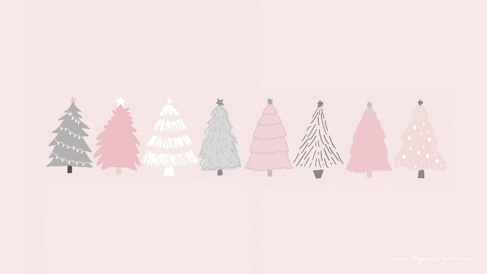 1920x1080 Minimalist Christmas Wallpaper