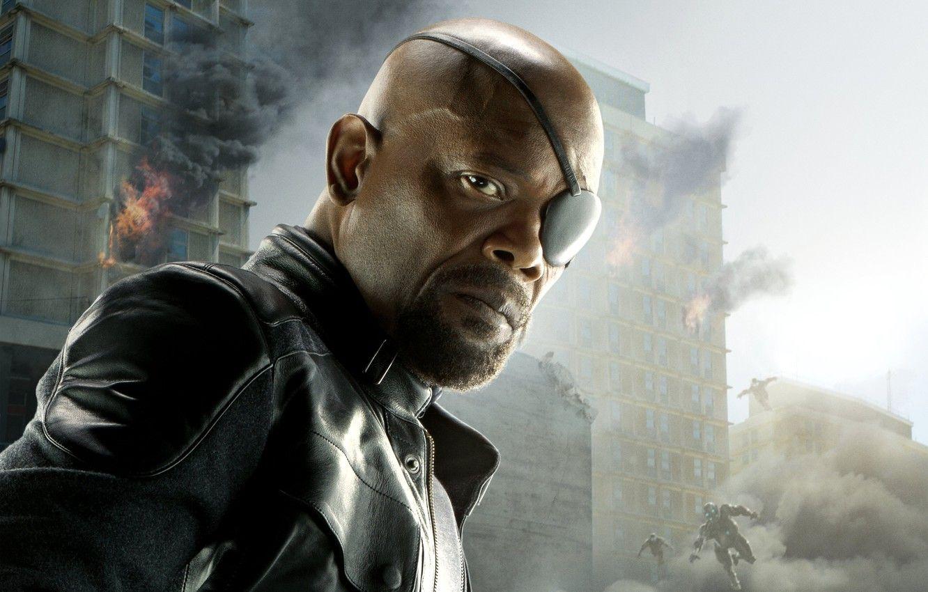 1332x850 Wallpaper comic, Nick Fury, Samuel L. Jackson, Avengers: Age