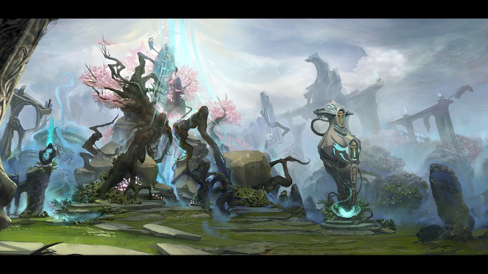 1920x1080 concept art, Dota The Radiant wallpaper