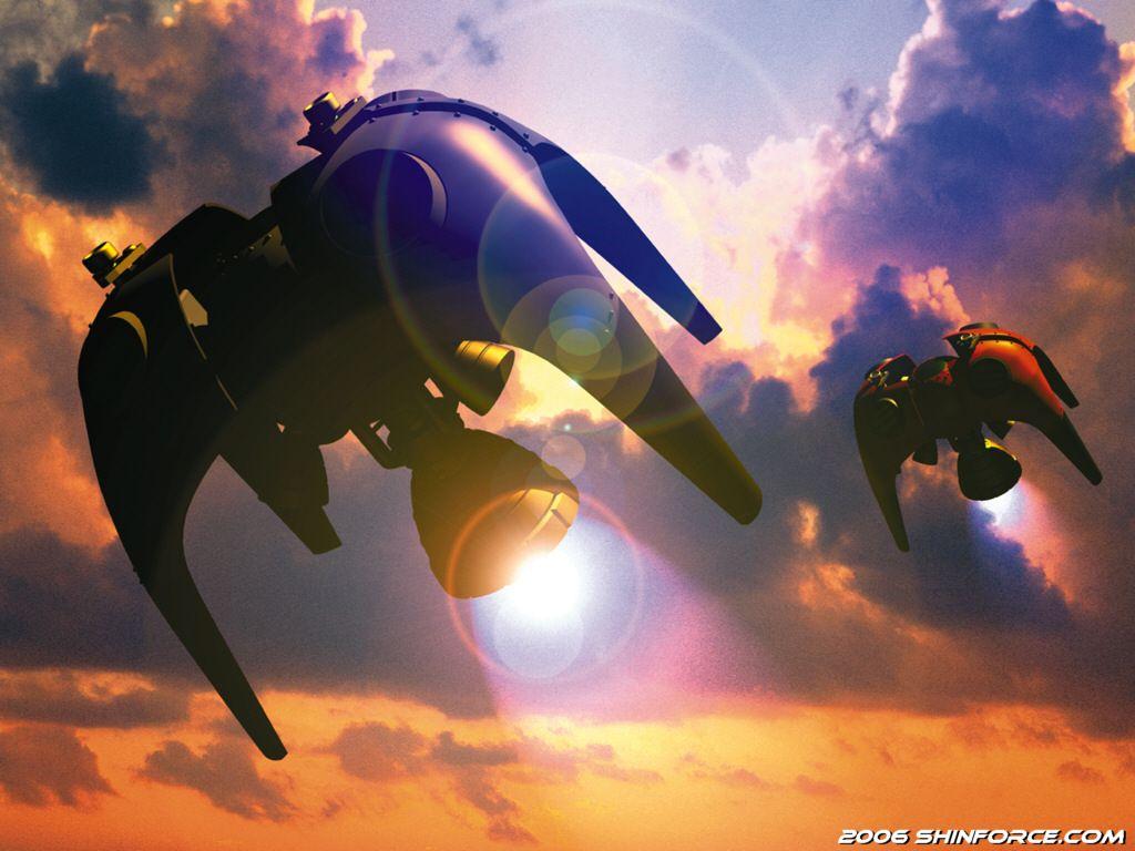 1024x768 Free download Radiant Silvergun Wallpaper Sega Saturn Games