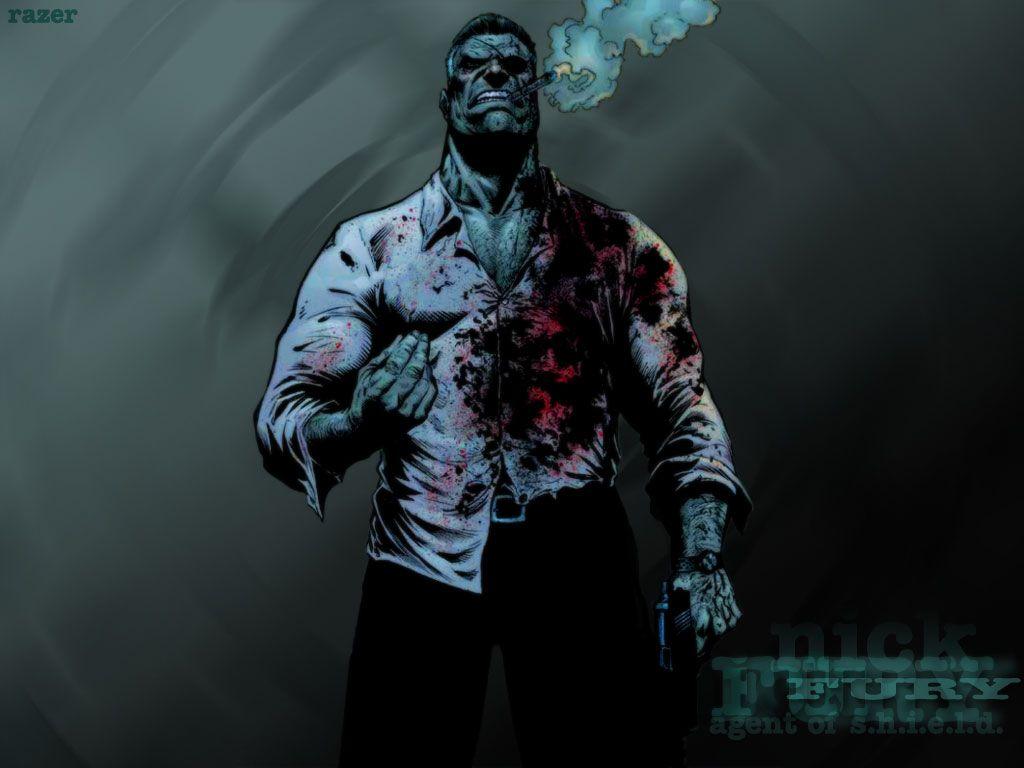 1024x768 Nick Fury Wallpaper