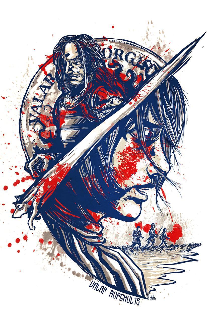 825x1275 No Spoilers[no Spoiler] Valar Morghulis Drawing Of