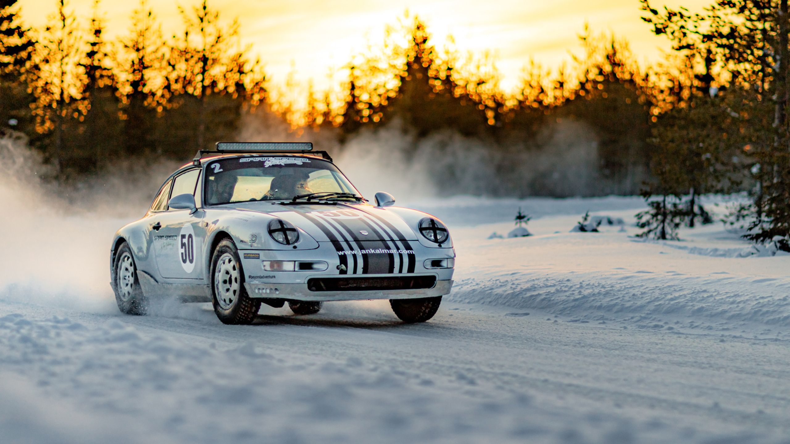 2560x1440 Drive Porsche 911s In The Arctic Circle