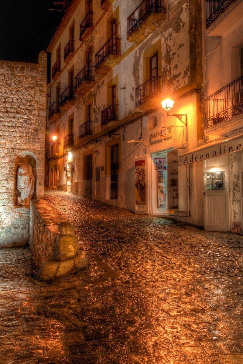 800x1200 Download wallpaper 800x1200 spain, ibiza, lights, night, hdr