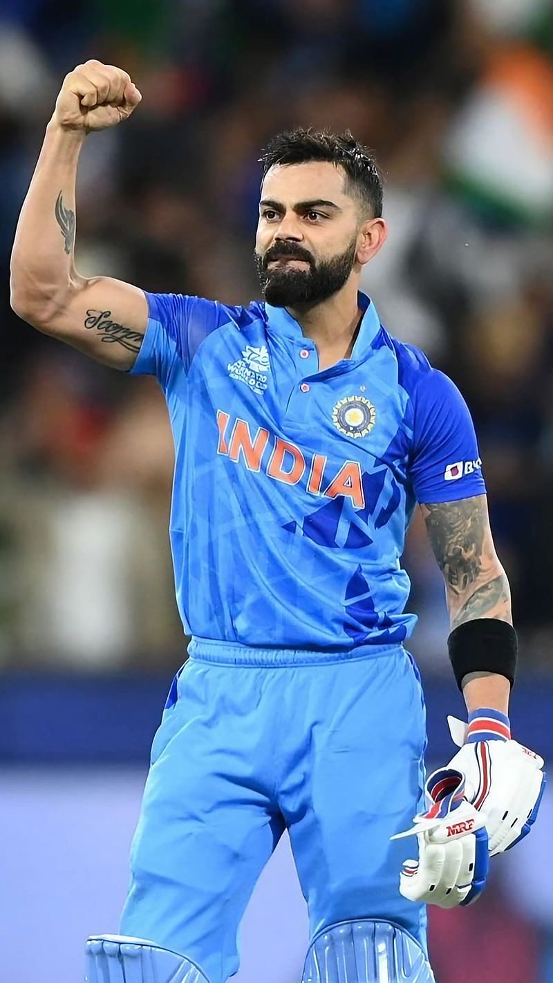 800x1422 HD cricket celebration wallpaper