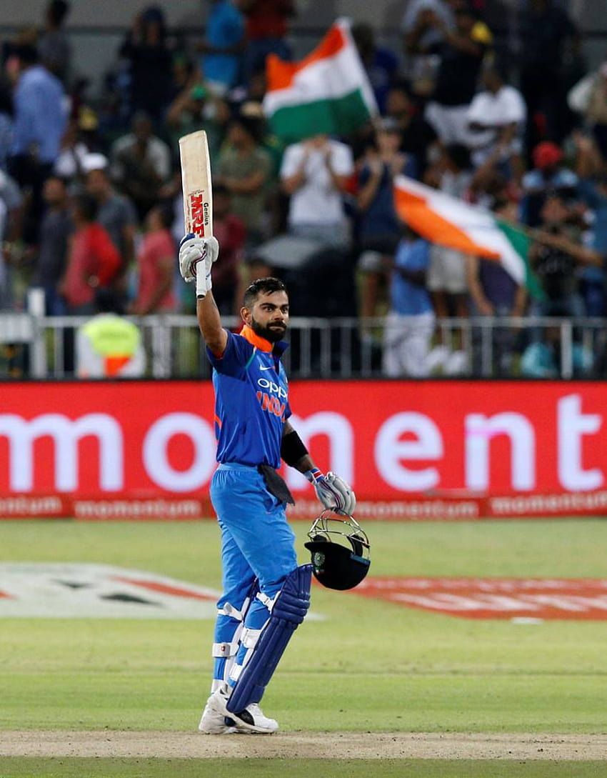 850x1089 Virat kohli century HD wallpaper