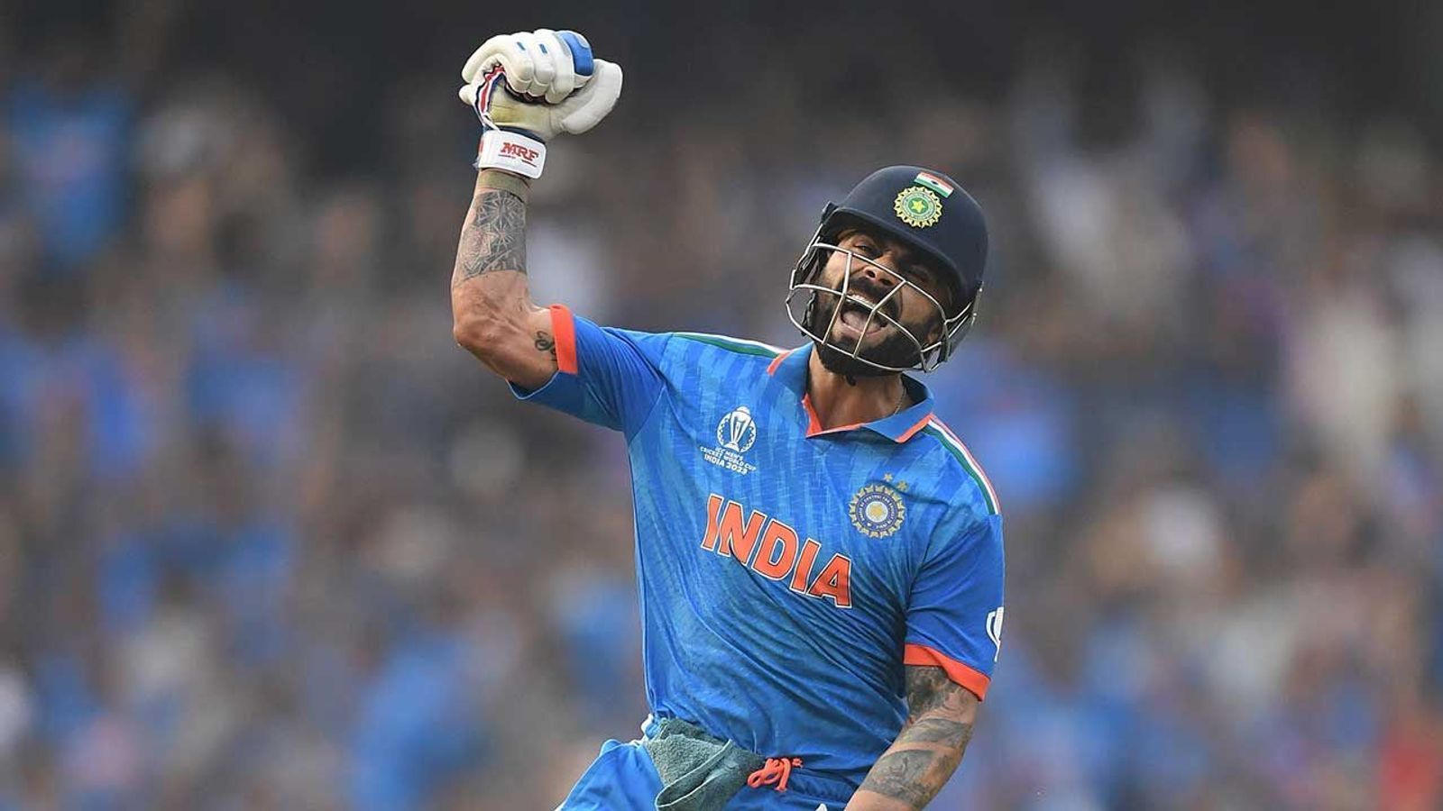 1600x900 Kohli century powers India into World
