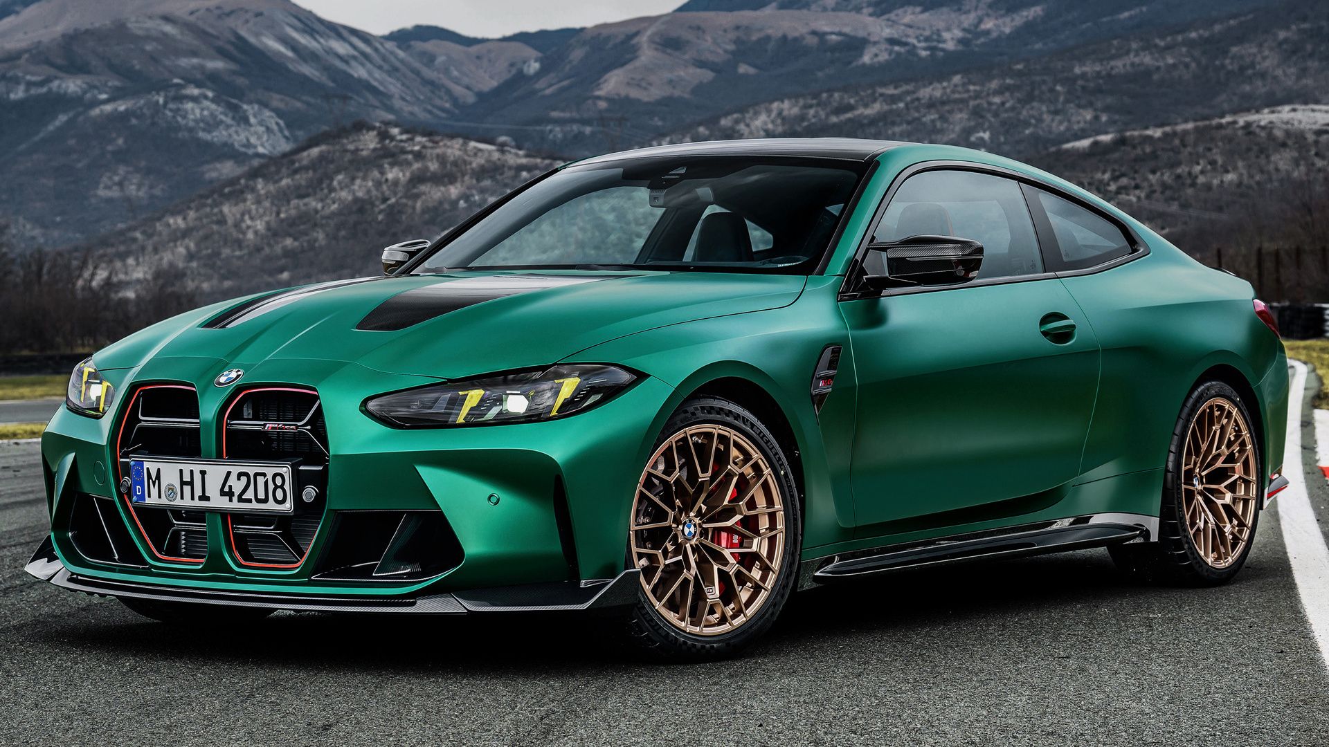 Bmw M4 Competition Wallpaper Green