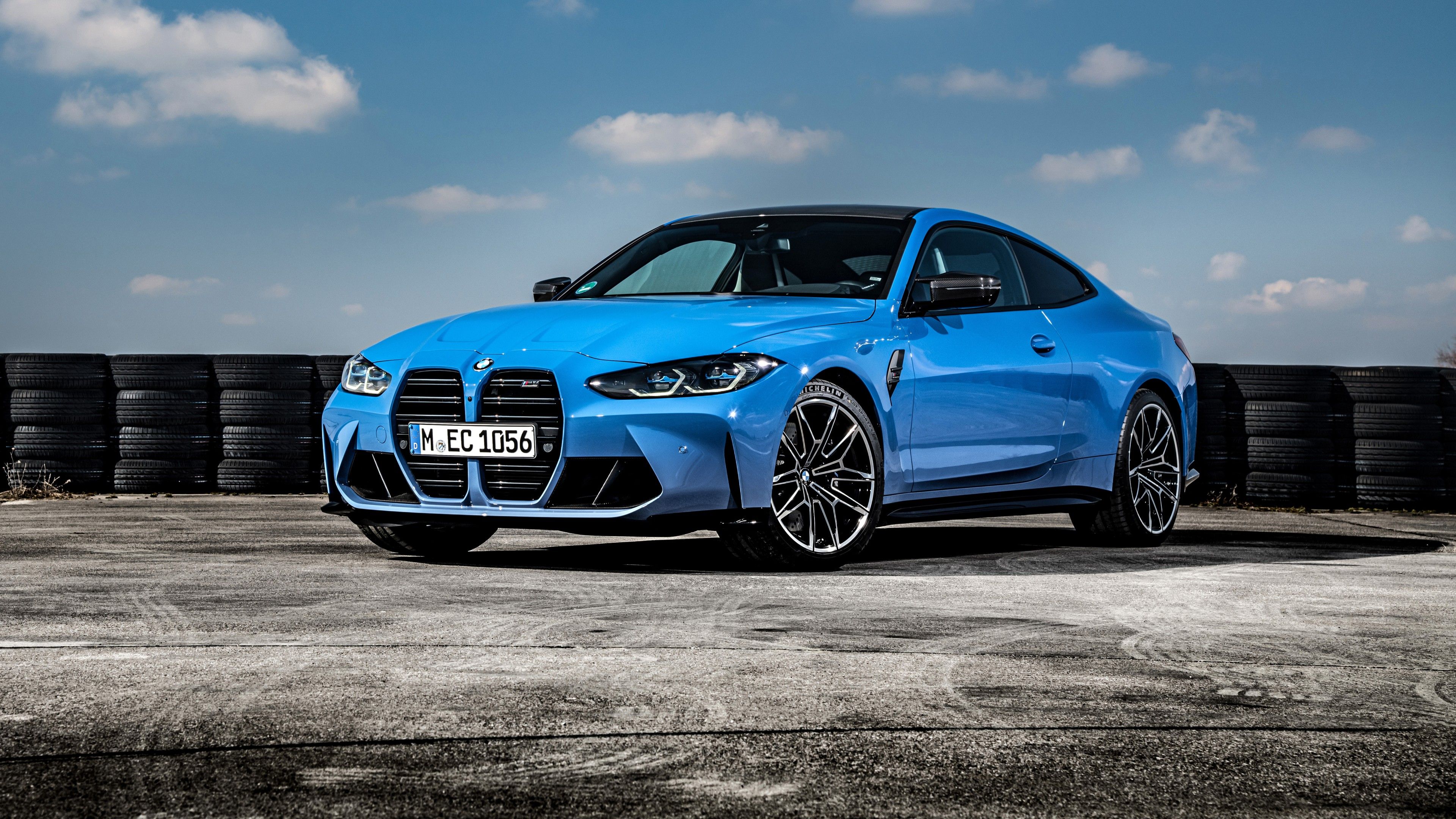 3840x2160 BMW M4 Competition xDrive 2021 5K