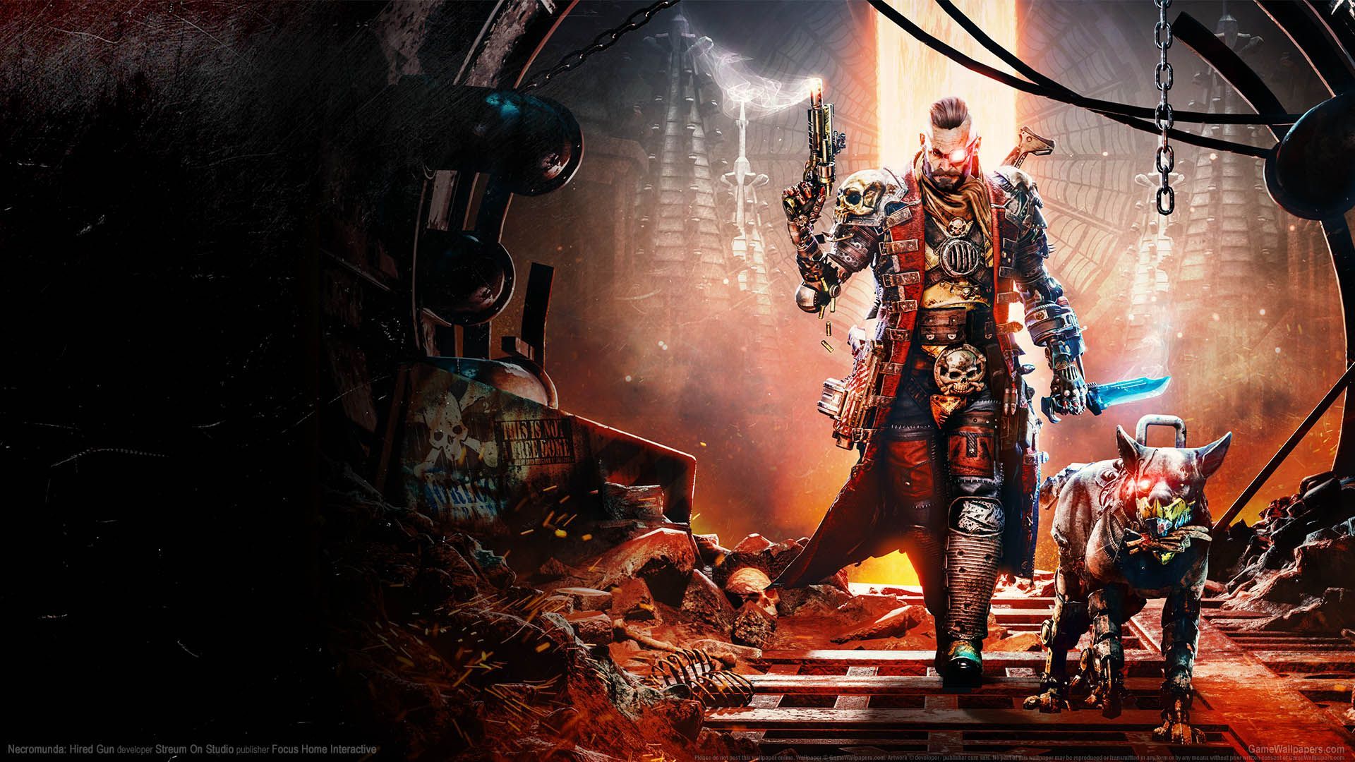 1920x1080 Necromunda: Hired Gun wallpaper 01