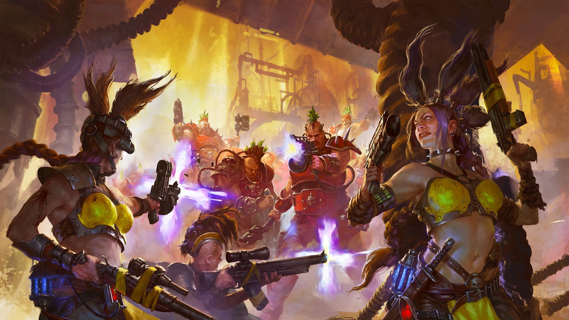 1920x1080 Necromunda Art