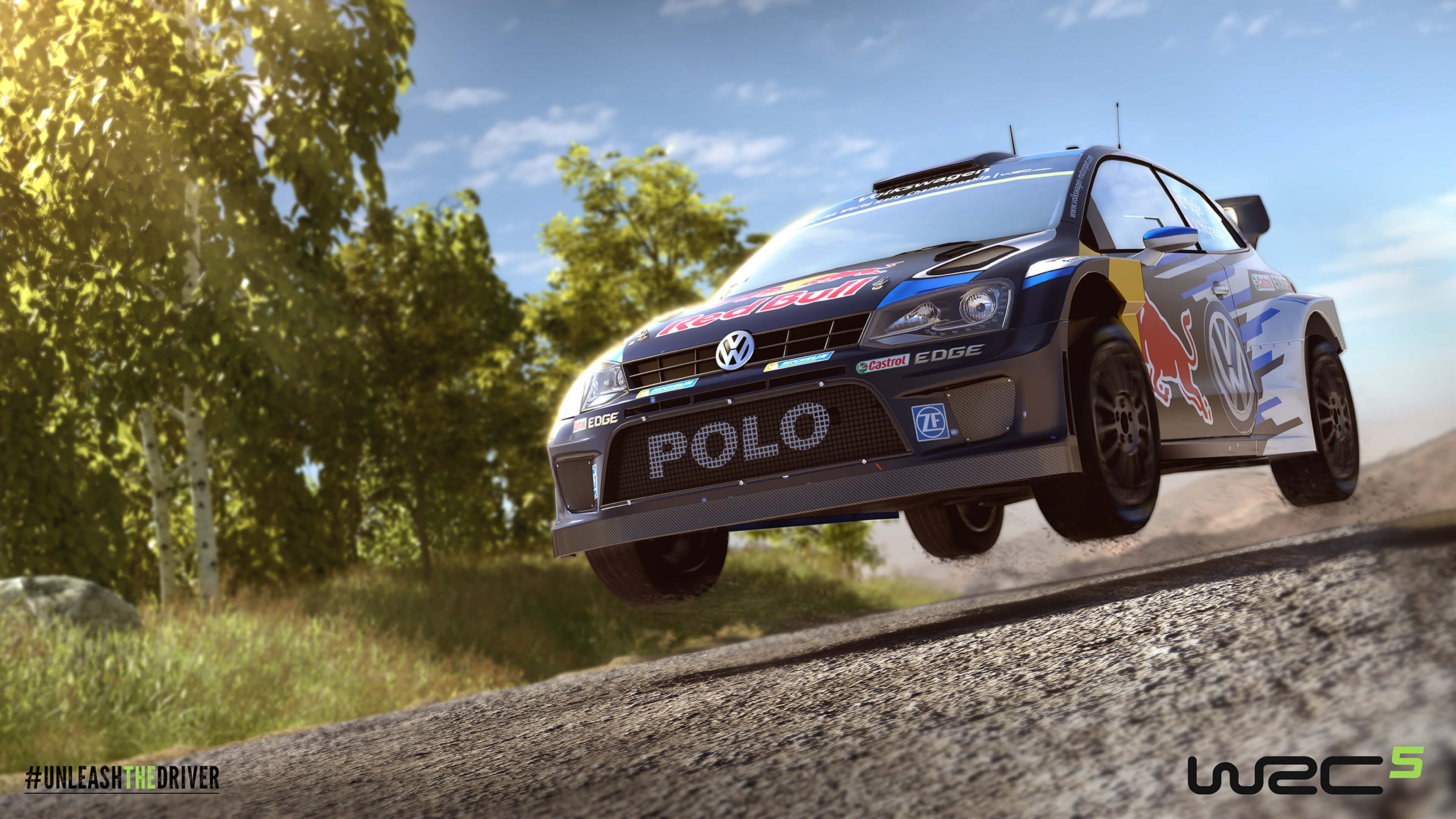 3840x2160 WRC 5: FIA World Rally Championship (2015) promotional art