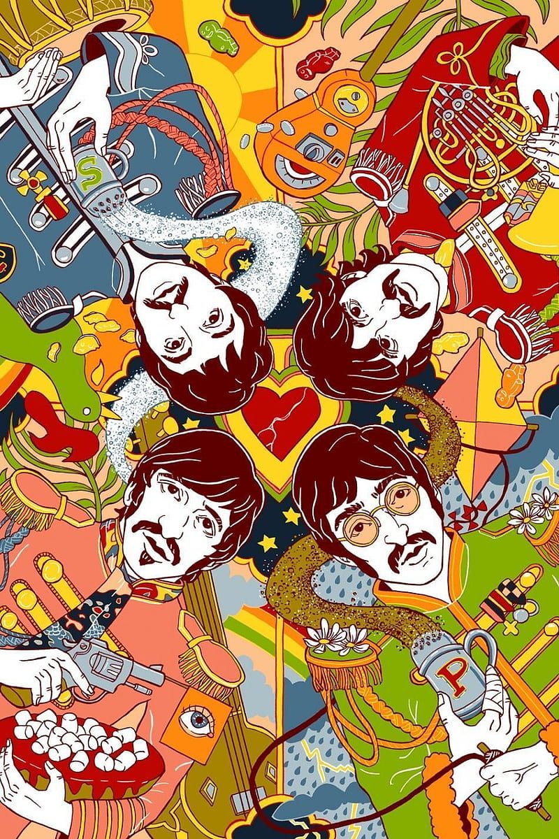 800x1200 HD *** beatles *** wallpaper