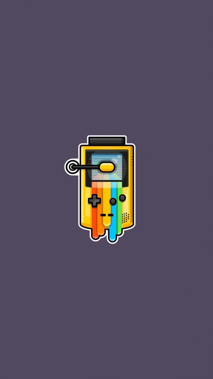 748x1330 GameBoy, Minimalism Wallpaper HD / Desktop and Mobile