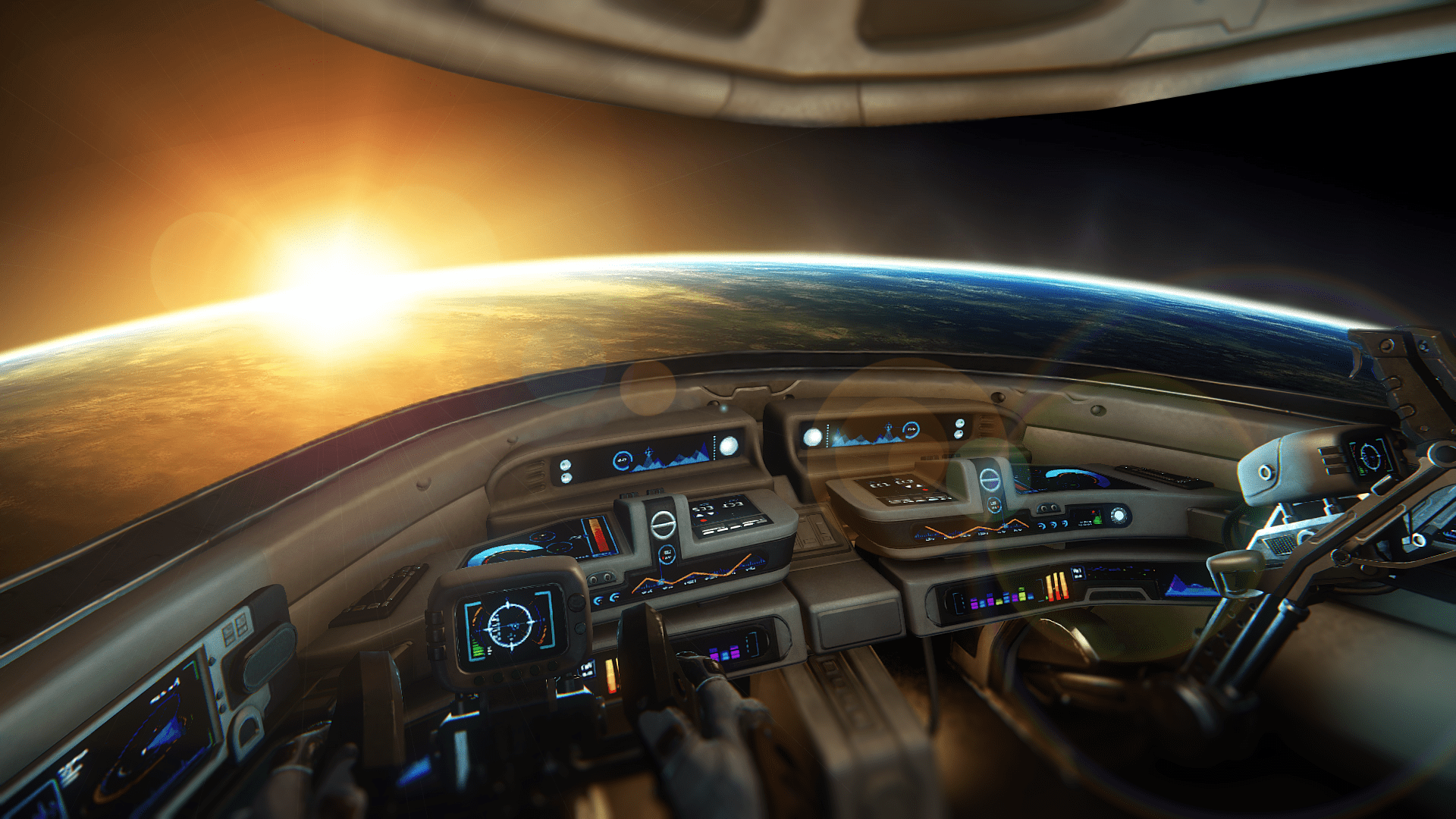 1920x1080 Updated Freelancer Cockpit HD Wallpaper. Background Image