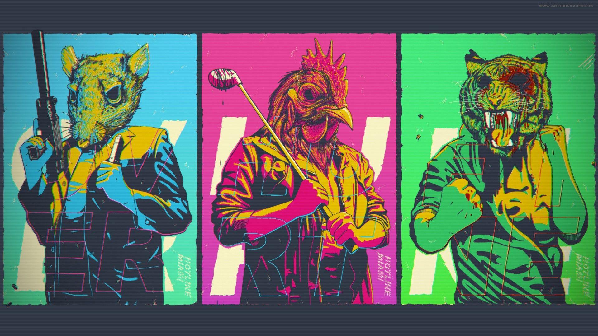 1920x1080 Hotline Miami HD Wallpaper & Background • 18047 • Wallur