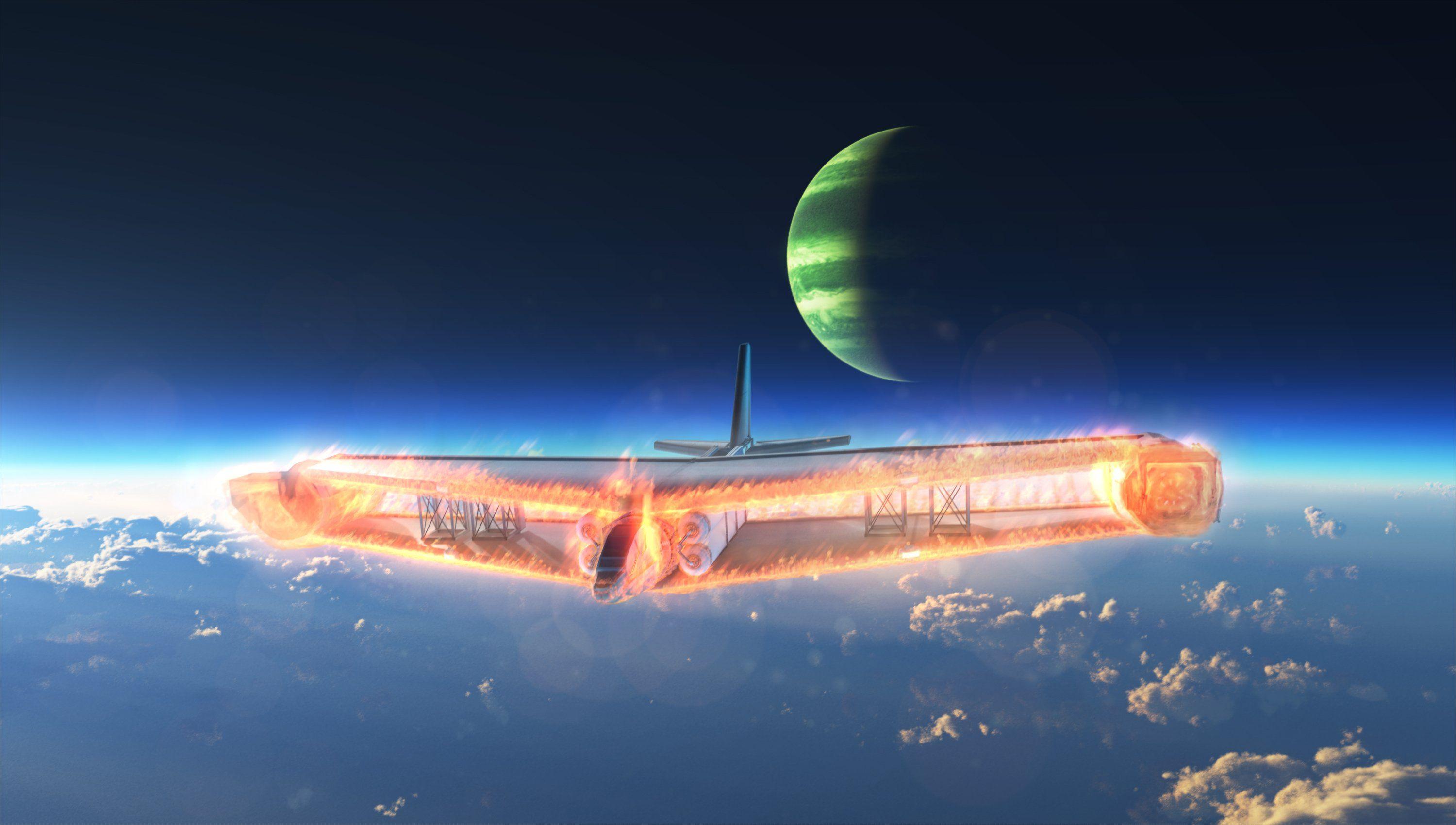 3000x1700 Some 1080p Kerbal Space Program wallpaper, because why
