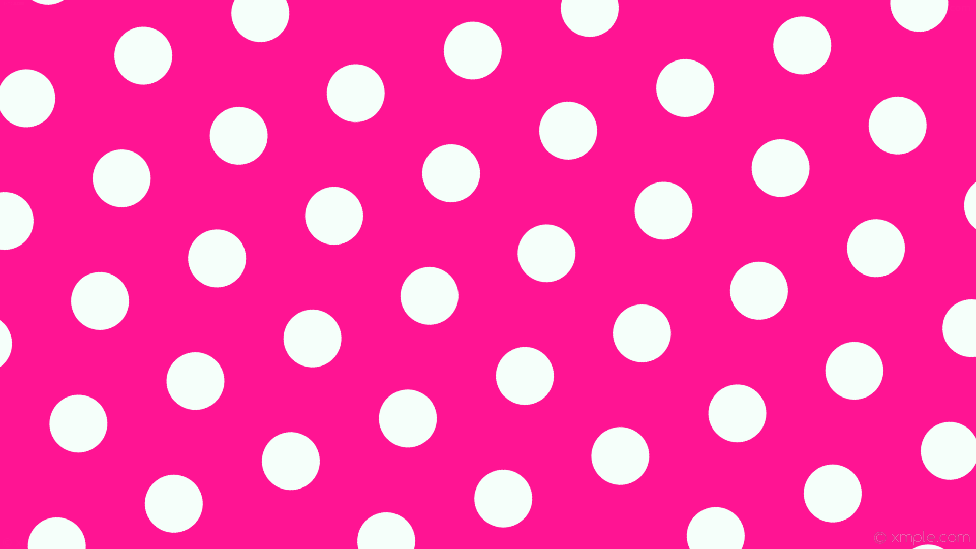 1920x1080 Pink polka dots wallpaper for PC