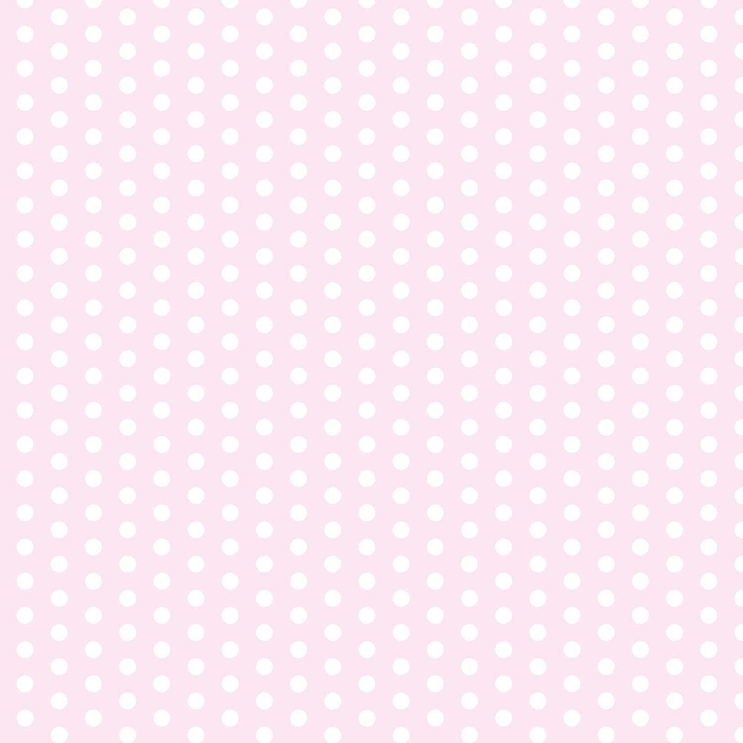 1500x1500 Pink Polka Dots Wall Paper