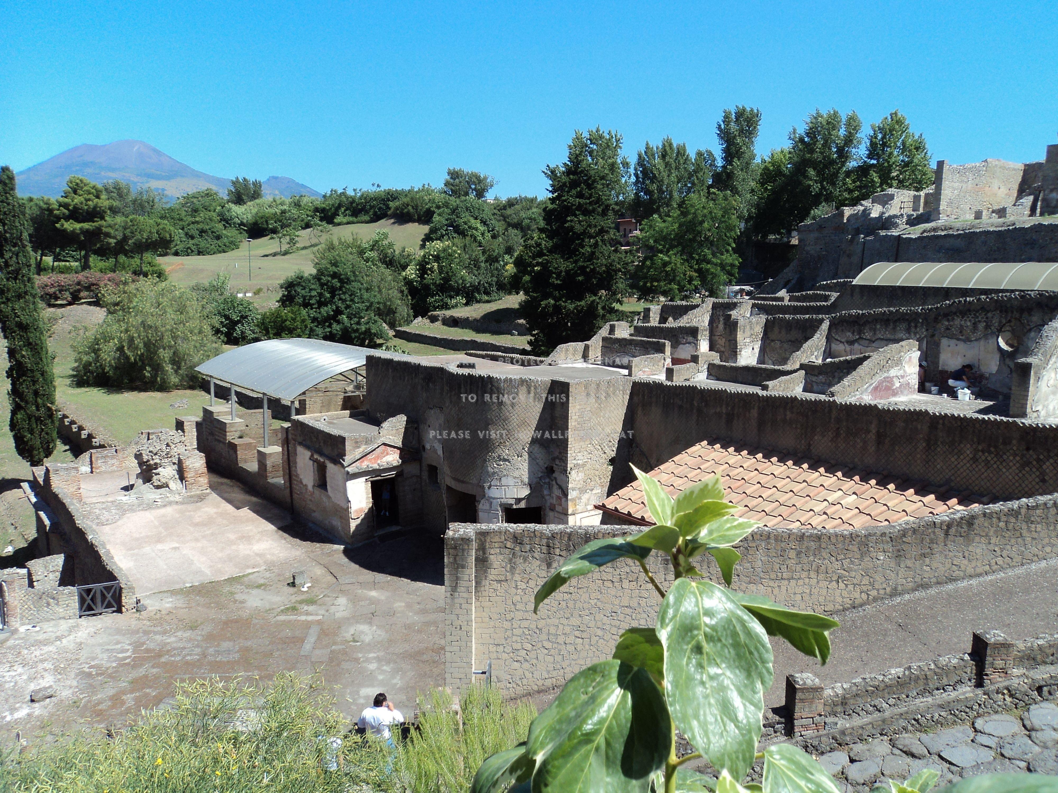 4000x3000 Pompei Vesuvio Vulcano Ash Architecture