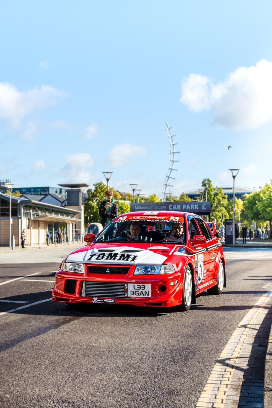 1080x1619 Tommi Mäkinen Lancer Evo leaving a