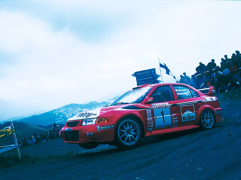 1024x768 Mitsubishi Lancer Evolution VI Group A