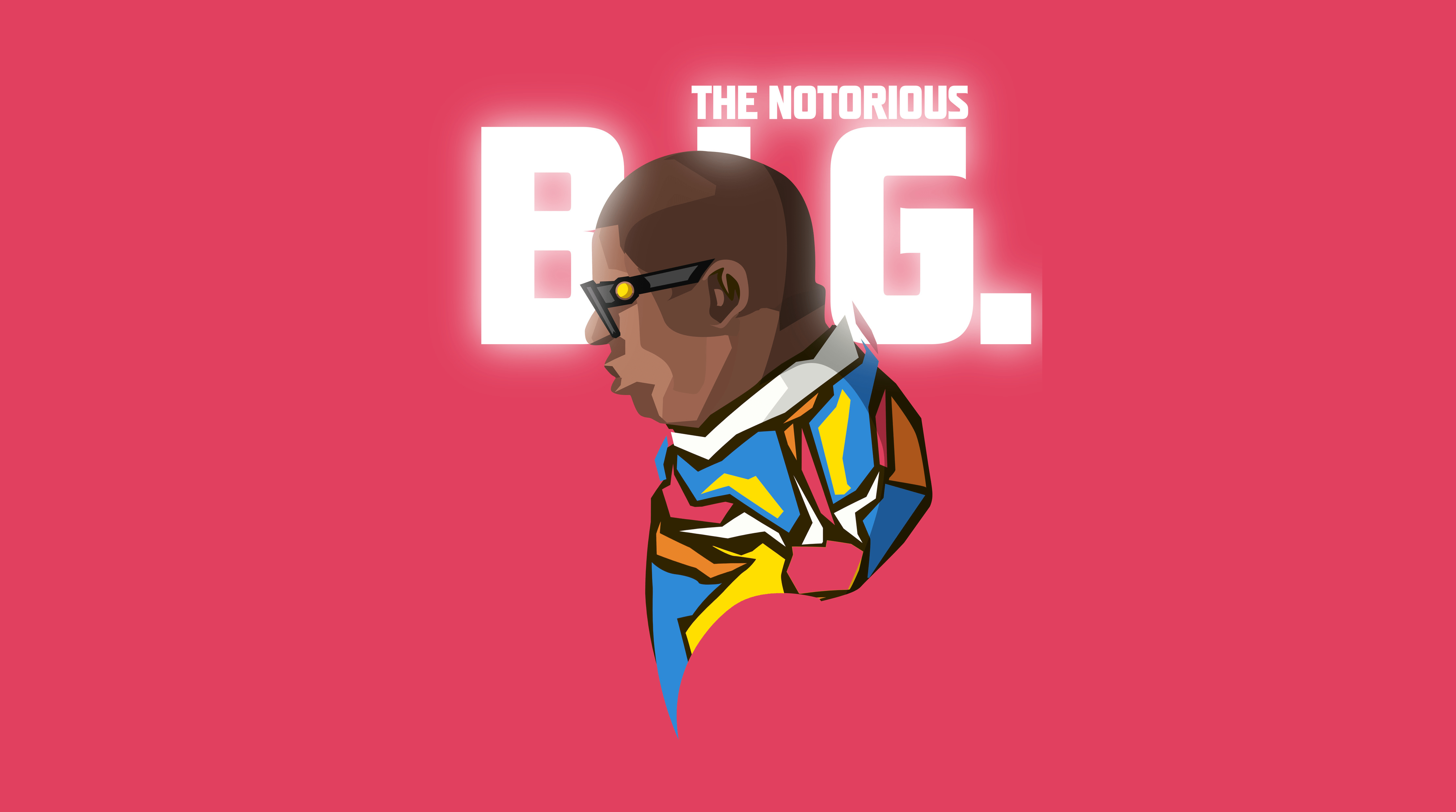 4445x2480 The Notorious B.I.G. 4k Ultra HD Wallpaper. Background