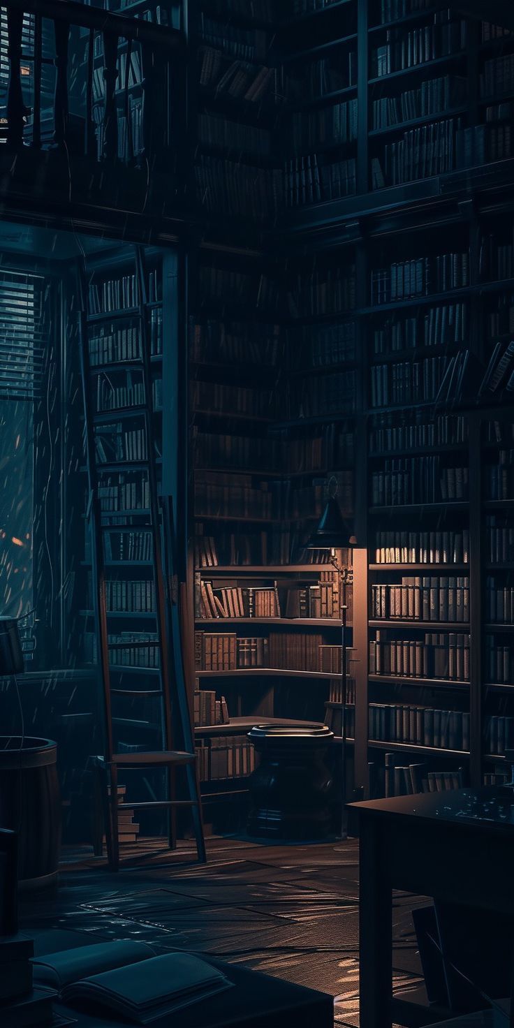 736x1472 Free Dark Academia iPhone Wallpaper to