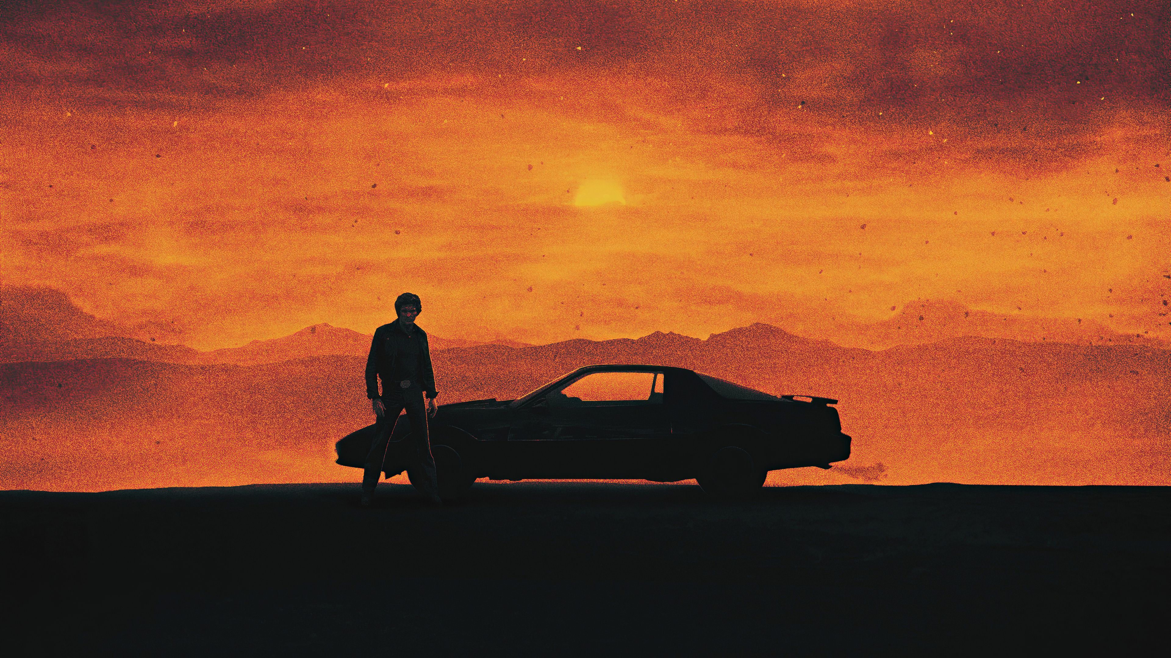 3840x2160 Knight 2000 (Knight Rider) Wallpaper