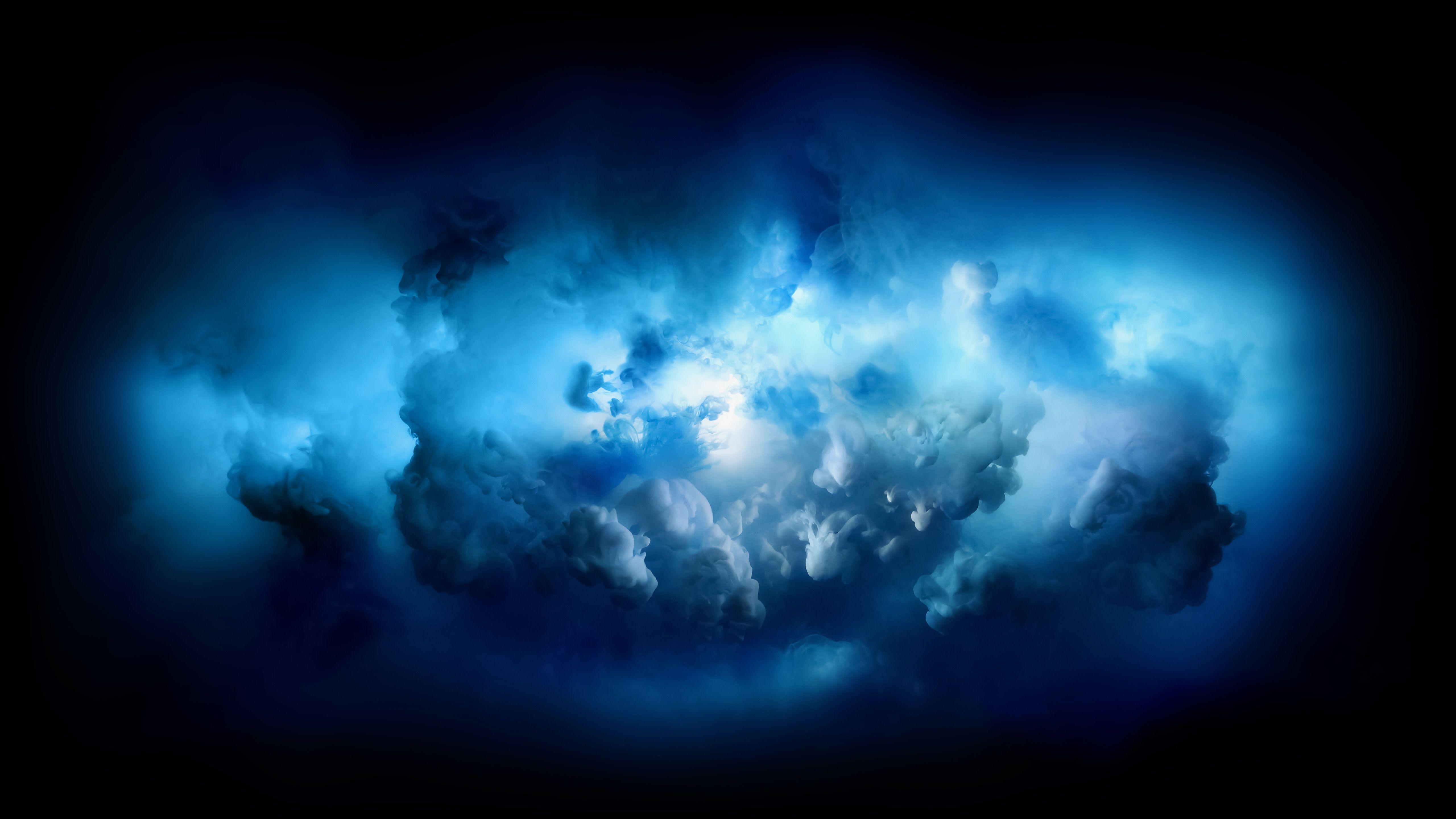 5120x2880 Wallpaper Storm, iMac Pro, Stock, Clouds, Blue, HD, 5K