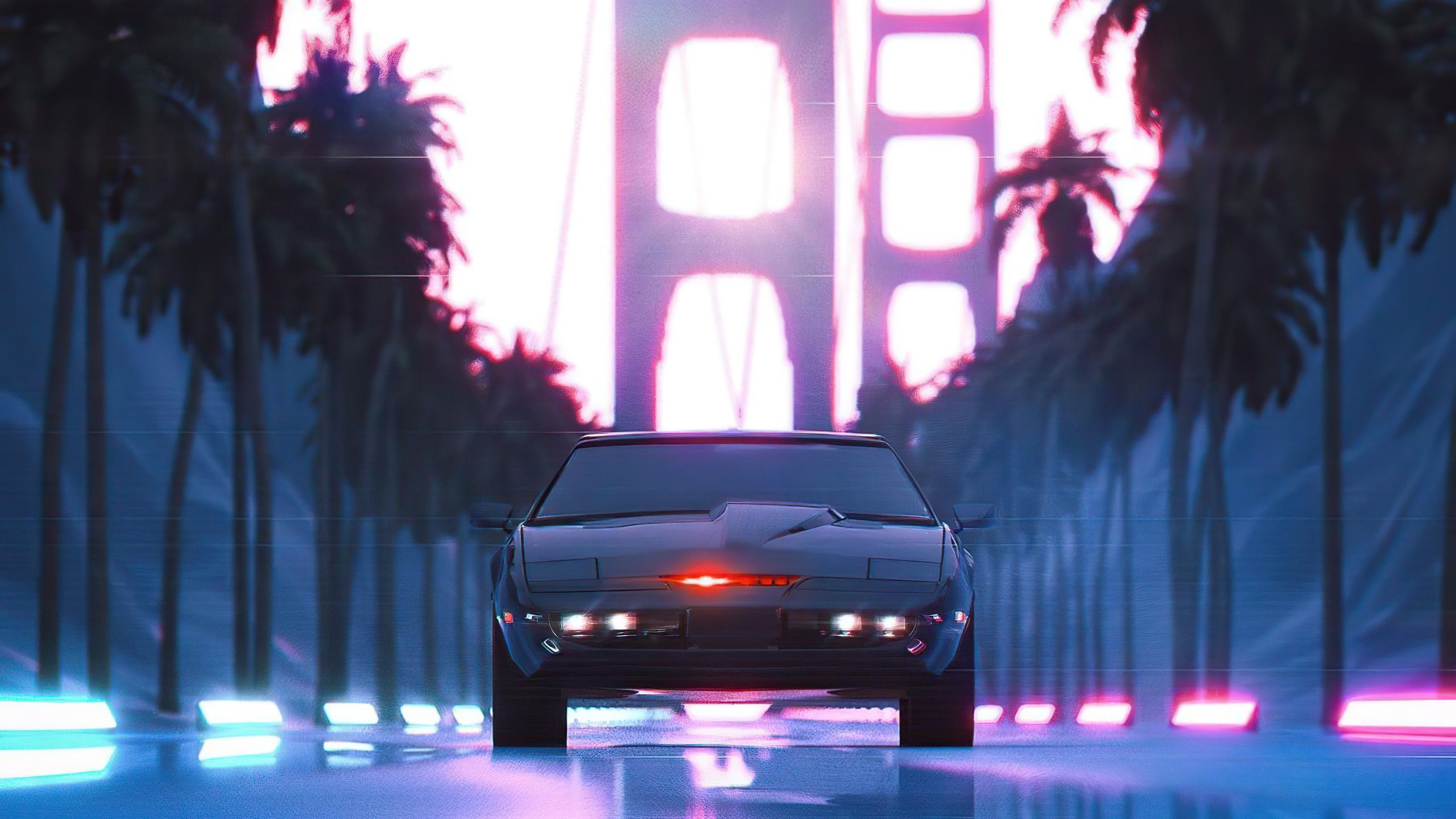 2560x1440 Knight 2000 (Knight Rider) Wallpaper