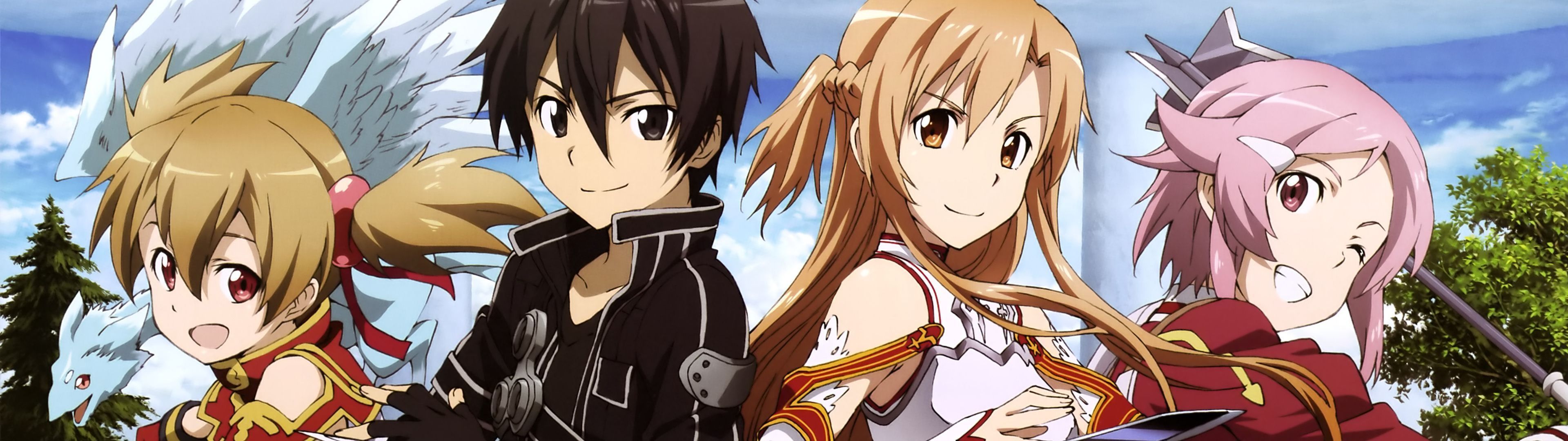 3840x1080 Sword Art Online Wallpaper 66 image