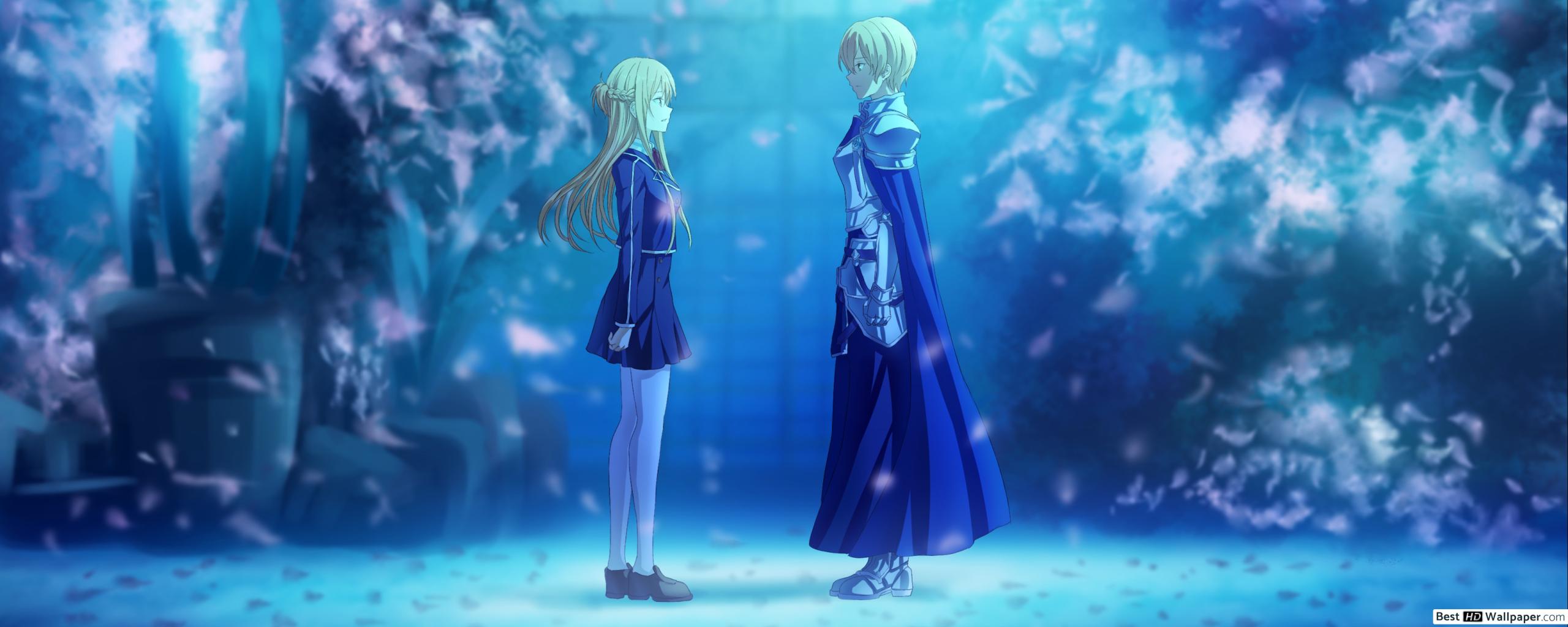 2560x1024 Eugeo Sword Art Online Wallpaper