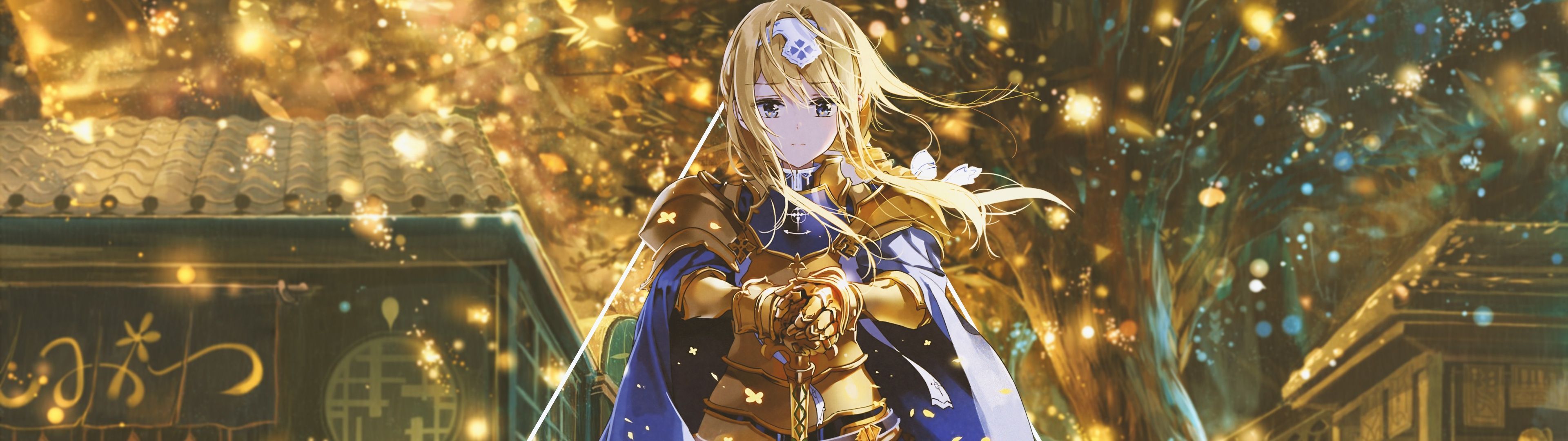 3840x1080 Sword Art Online Wallpaper 4K, Alice