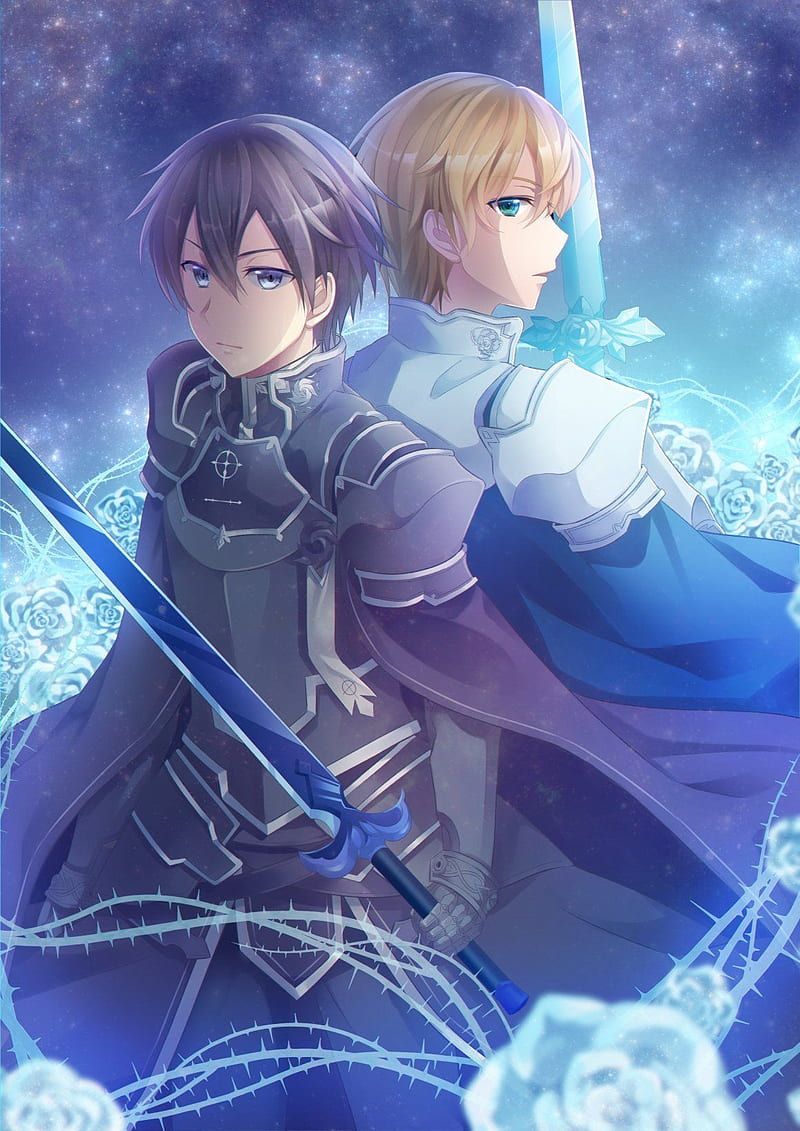 800x1131 Sword Art Online, alicization, kirito