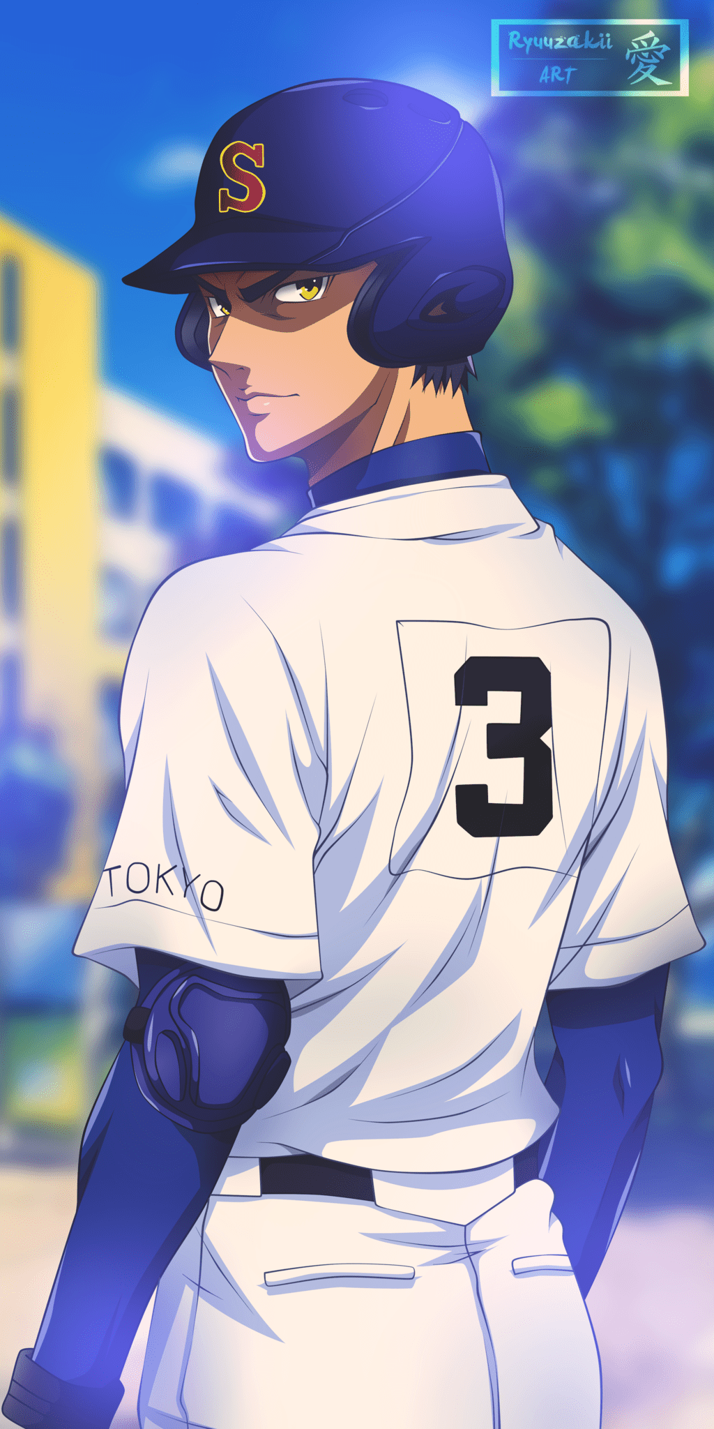 1024x2048 Yuki Tetsuya. Diamond no Ace
