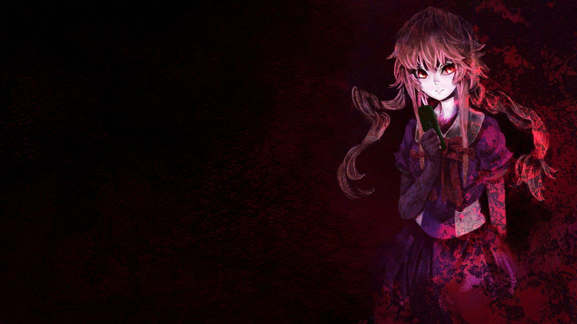 1920x1080 Gasai Yuno Wallpaper