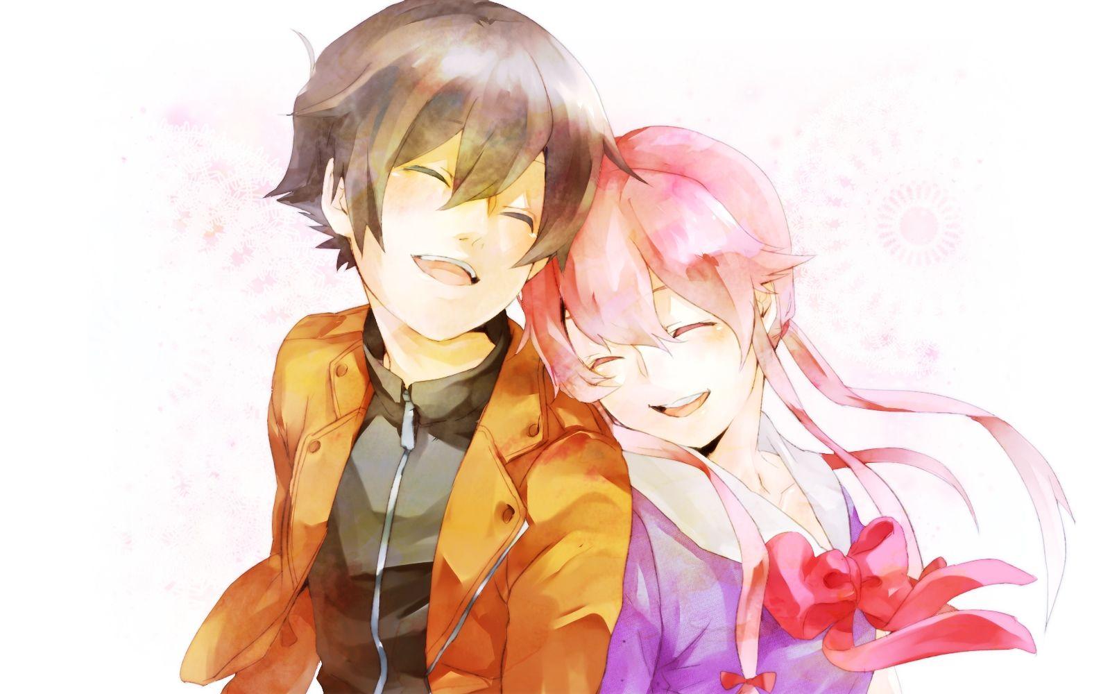 1600x1000 View Fullsize Mirai Nikki Image And Yuno, Download