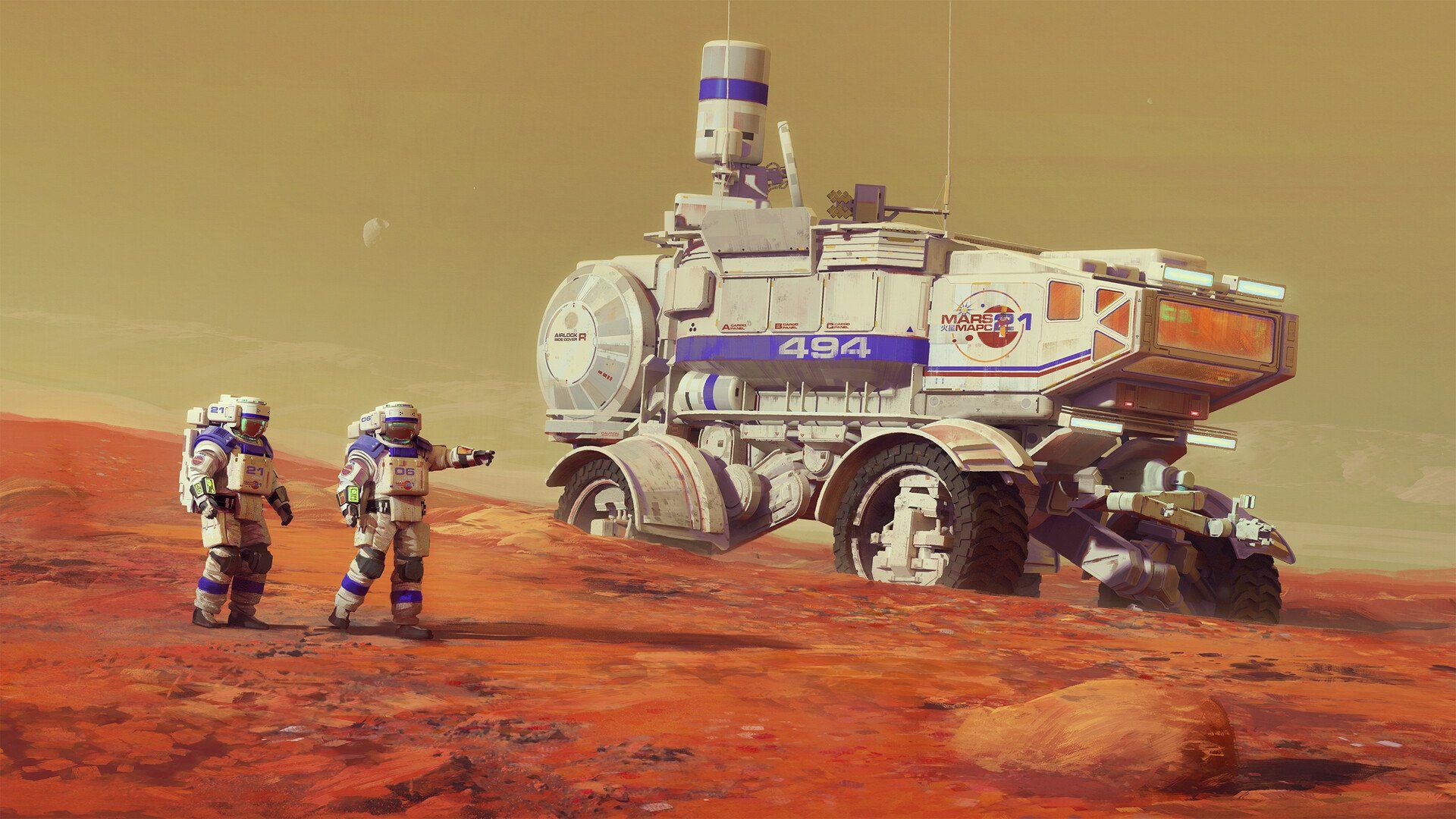 Sportspace Rover Space Rover Wallpapers - Top Free Space Rover Backgrounds - WallpaperAccess