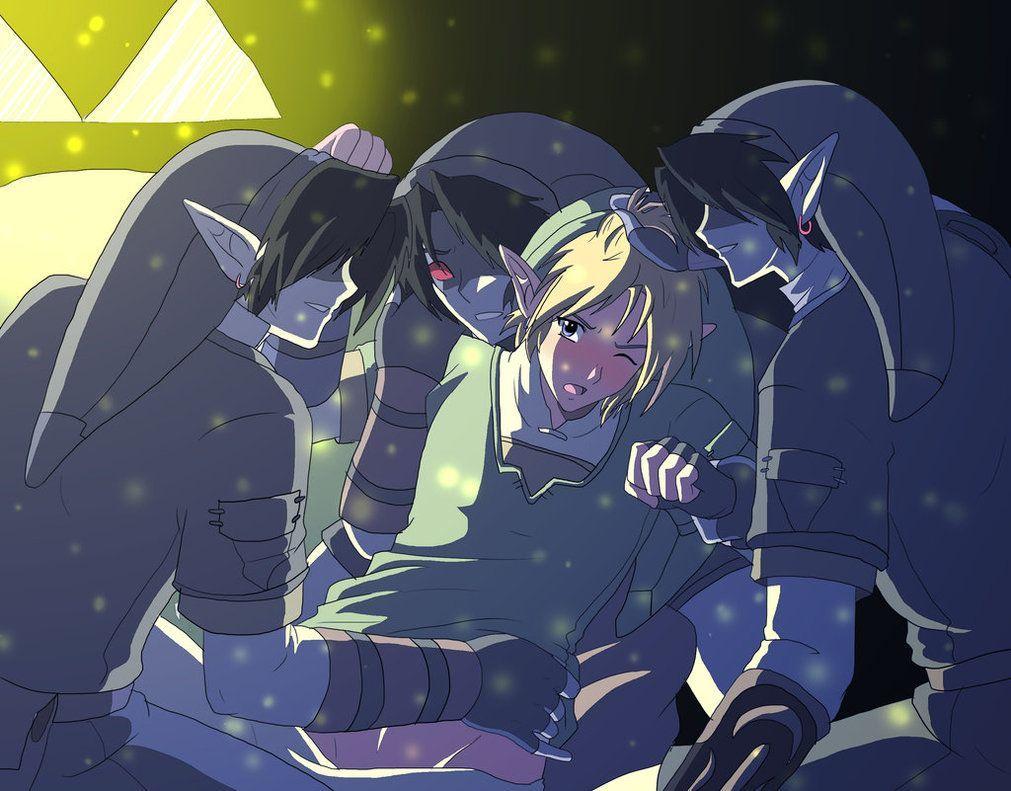 1011x791 Dark Link Vs Link Wallpaper HD