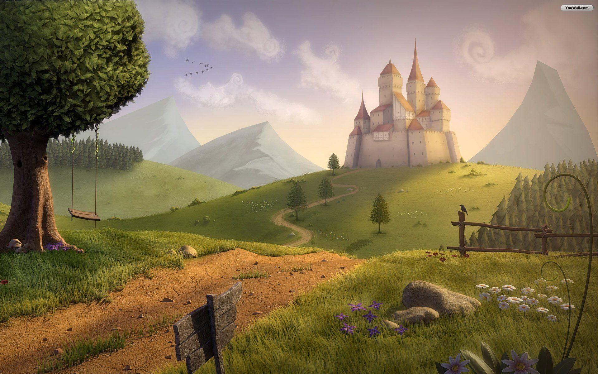1920x1200 Castles Wallpaper