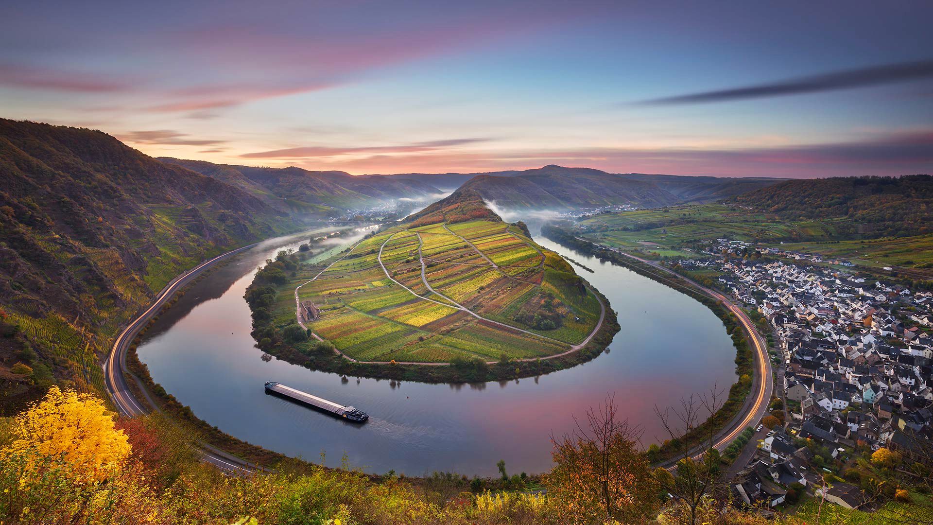 1920x1080 Wallpaper autumn, mountains, nature