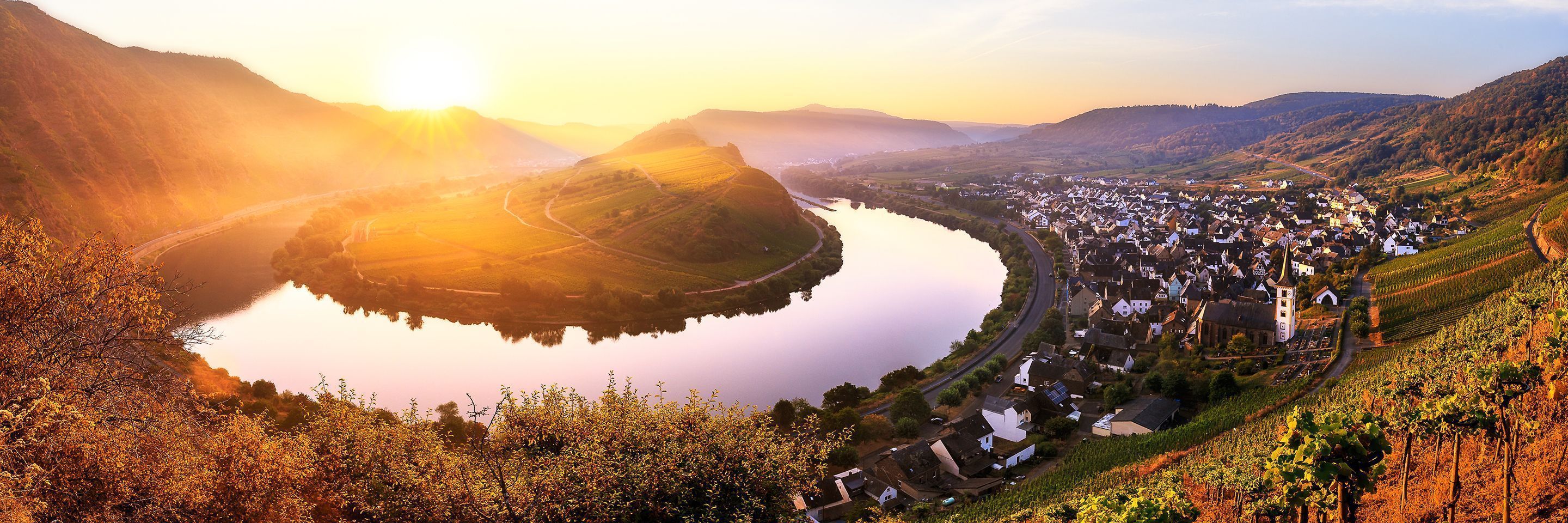 2880x960 Moselle River Cruises