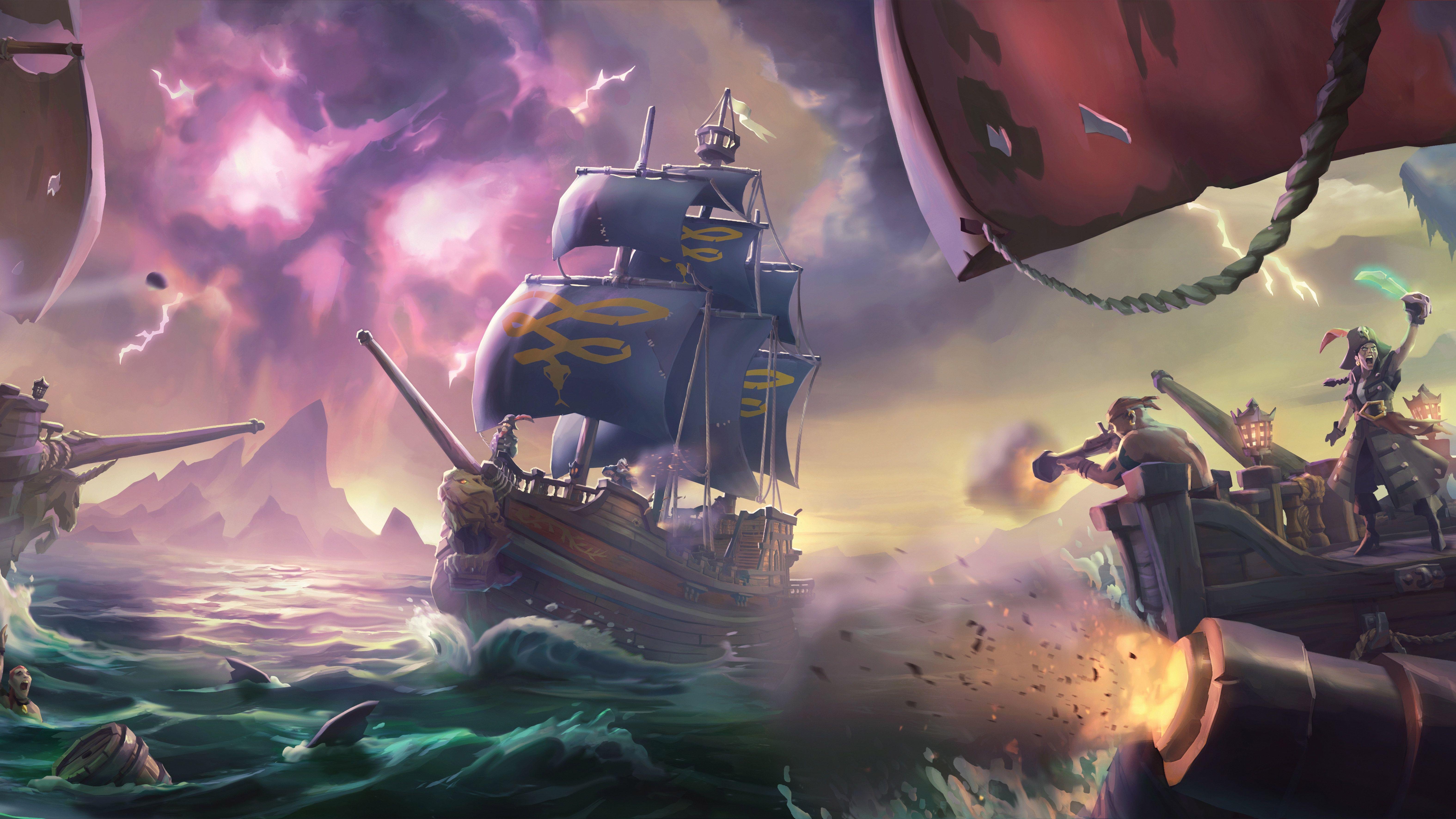 Sea Of Thieves  Animated Wallpaper Download  MobCup