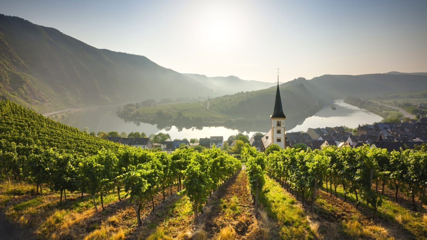 1366x768 Castles & Wine of the Moselle and Rhine