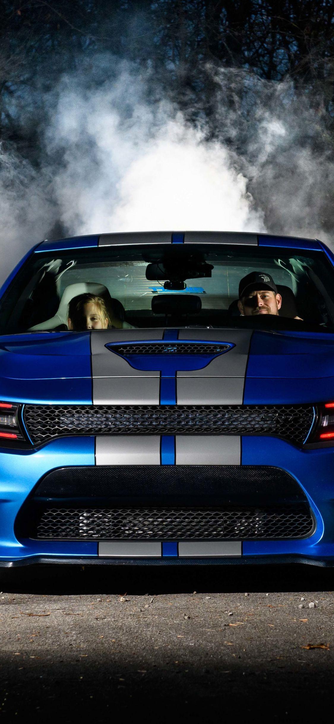 1125x2436 Dodge, Sky, Hellcat, Sports Car, Mid Size Car Wallpaper