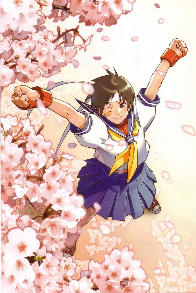 800x1197 Sakura, capcom, street fighter, HD