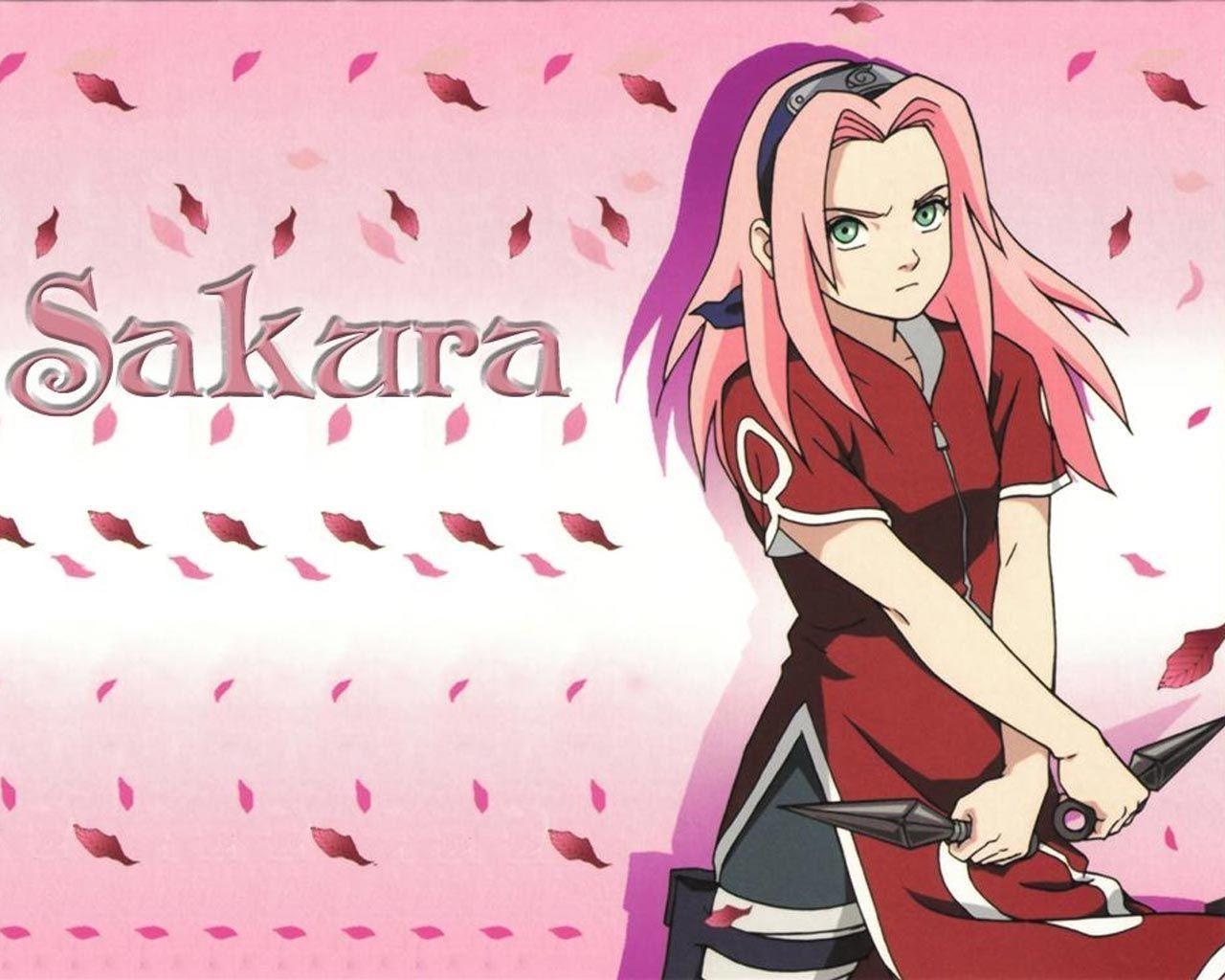 1280x1024 Sakura Naruto Wallpaper Character Anime Wallpaper.  Naruto