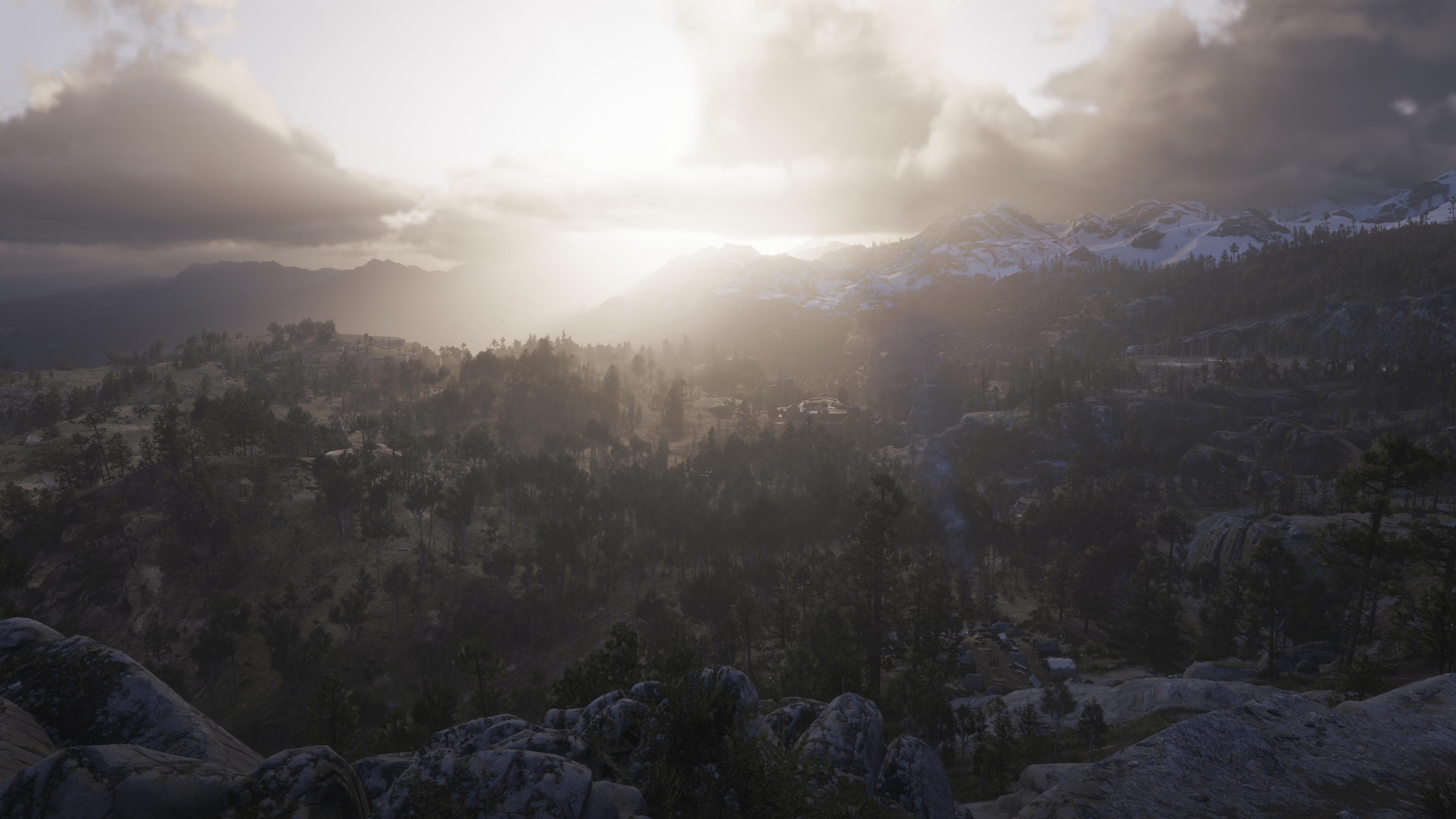 3840x2160 Red Dead Redemption 2 Nature Mountain